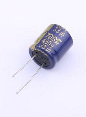 CX330LPE20B 直插铝电解电容 33uF5%~+20% 450V 插件,D18xL20mm