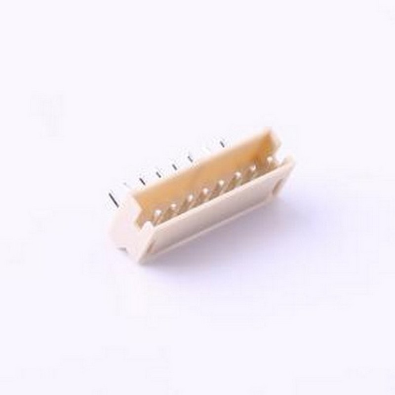 X1502WR-08K-N0SN 线对板针座 1x8P 间距:1.5mm 弯插 系列:ZH 弯