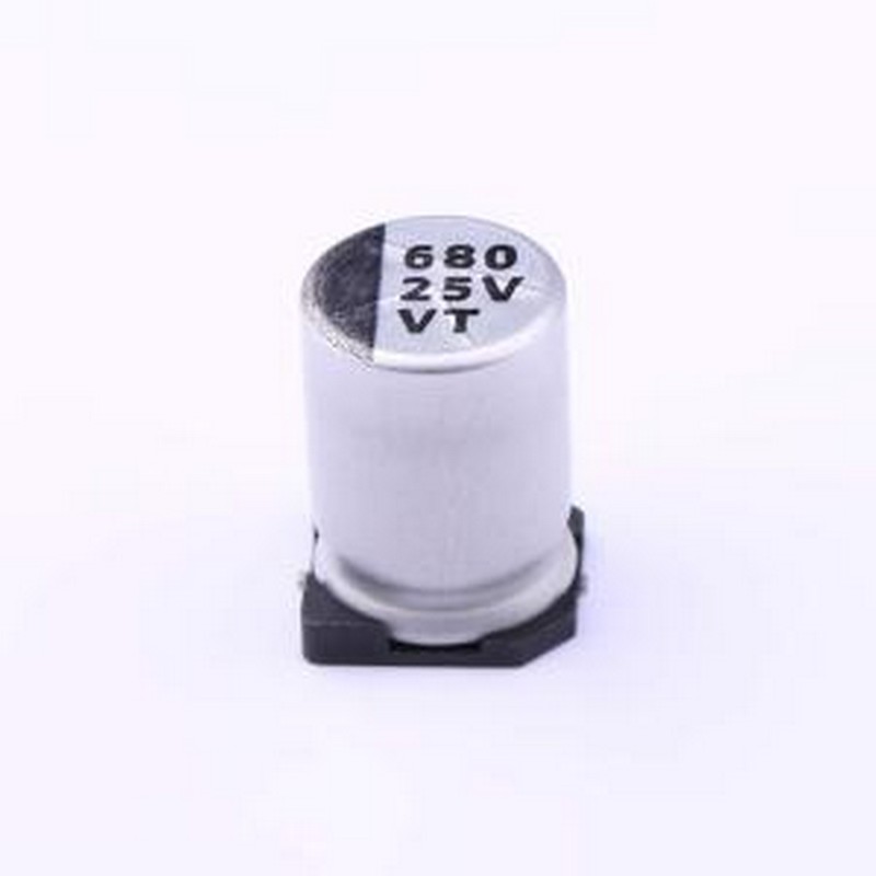 VT1E681M1013 贴片型铝电解电容 680uF ±20% 25V