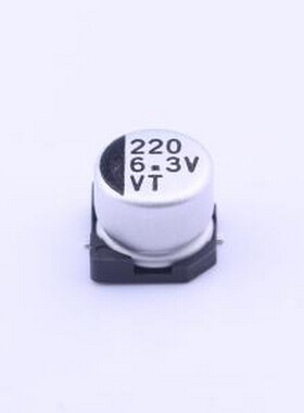 VT0J221ME054000CE0 贴片型铝电解电容 220uF ±20% 6.3V SMD,D6.