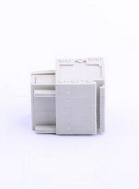 425孔型连接器-防错-05P-2.5mm白灰色 插拔式接线端子 2.5mm 1x5P