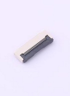 ZX-FPC-FWX0.5PH220 FFC/FPC连接器 间距:0.5mm P数:20P 翻盖式