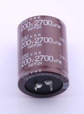 EKMR201VSN272MA45S 牛角型电解电容 2700uF ±20% 200V 插件,D35