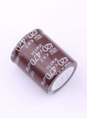 EKMZ421VSN471MR35S 牛角型电解电容 470uF ±20% 420V 插件,D30x