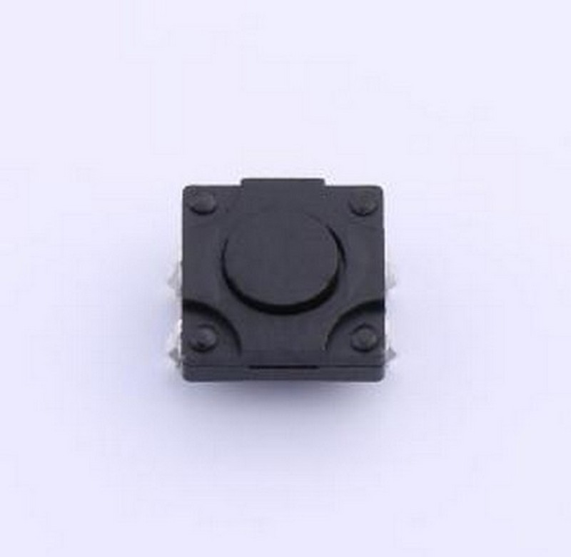 YTS1K0071ABT00 轻触开关 12*12*4.3mm 直插 轻触开关 插件