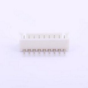 HX25003-9WAP 线对板针座 1x9P 间距:2.5mm 弯插 系列:XH 弯插,P=