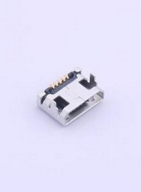 FUS466-FSBK6M USB连接器 Micro-B 母 卧贴 SMD