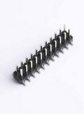 HC-PZ254-11L-2x11PS 排针 间距2.54mm 2x11Pin 立贴 PC7.5 PA6.0