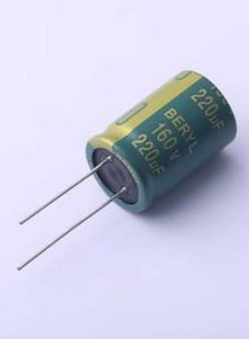 HD160M221LO18*26TH-2A1E 直插铝电解电容 220uF 160V 插件,D18xL
