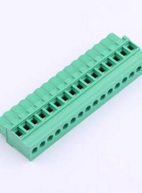 MX2EDGKB-5.08-16P-GN01-Cu-Y-A 插拔式接线端子 1x16P 5.08mm 排