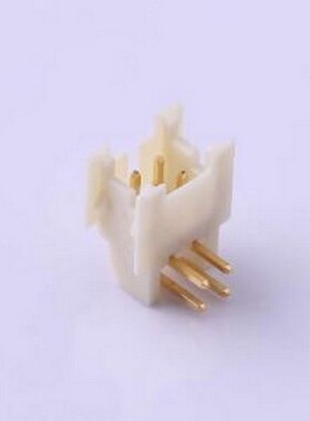 A2004WRA-2X02P 线对板针座 2x2P 间距:2mm 弯插 弯插,P=2mm