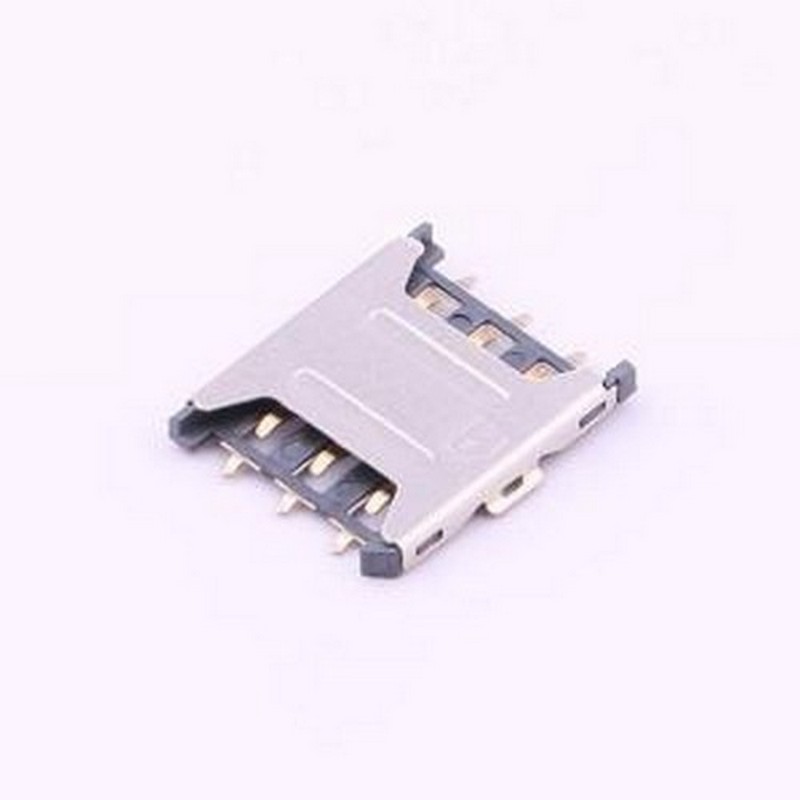HYC75-SIM06-135 SIM卡连接器 拔插式 NanoSIM卡 卡座 SMD