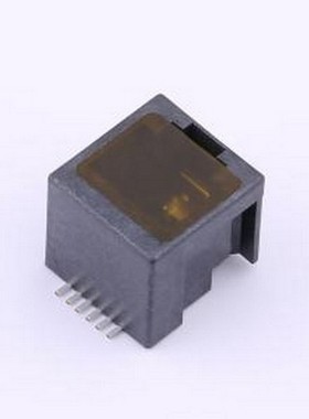 1-338086-6 以太网连接器(RJ45 RJ11) 不带LED