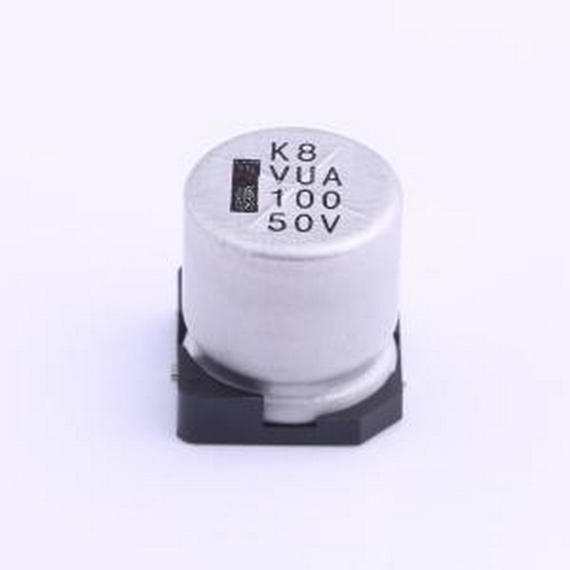 VUA101M1HTR-1313 贴片型铝电解电容 100uF ±20% 50V SMD,D12.5x