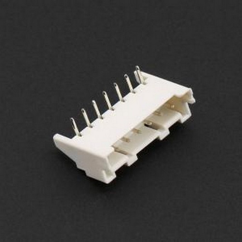 DL25018-7AWD 线对板针座 1x7P 间距:2.5mm 弯插 弯插,P=2.5mm