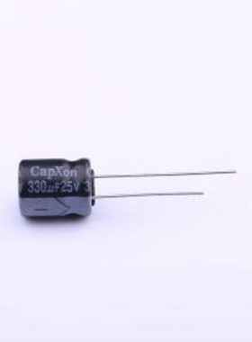 KF331M025G125A 直插铝电解电容 330uF ±20% 25V 插件,D10xL12.5