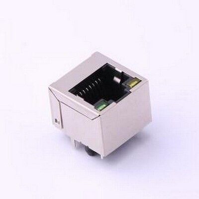 RC01931 以太网连接器(RJ45 RJ11) 直插 带LED 插件