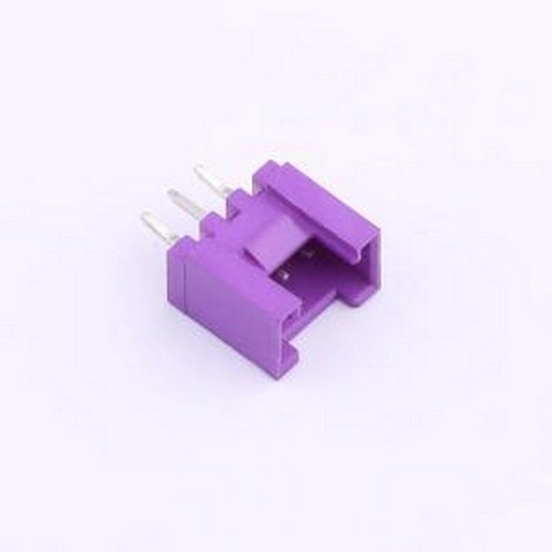 XD-HY-3A-P 线对板针座 1x3P 间距:2mm 直插 系列:HY 插件,P=2mm