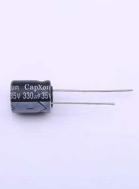 KF331M035G125A 直插铝电解电容 330uF ±20% 35V 插件,D10xL12.5