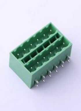 KF2EDGKRCH-5.08-2*6P 插拔式接线端子 5.08mm 弯插,P=5.08mm