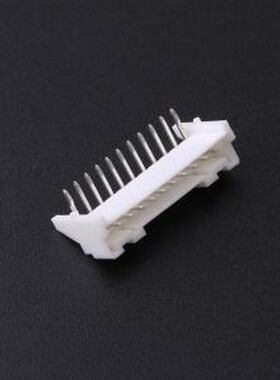 IPCW211W1BNW01R 线对板针座 1x11P 间距:2mm 弯插 系列:PA 白色