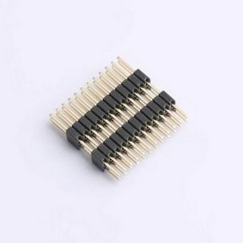 X1322WV-2x12H-C40D30-E80 排针 2x12P 间距:1.27mm 方针 插件,P=