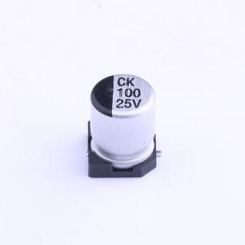 CK1E101M-CRE77 贴片型铝电解电容 100uF ±20% 25V SMD,D6.3xL7.