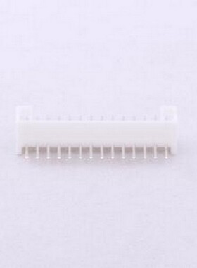 A2001WR-14P1 线对板针座 系列:PH 间距:2mm 1x14P 白色 弯插,P=2