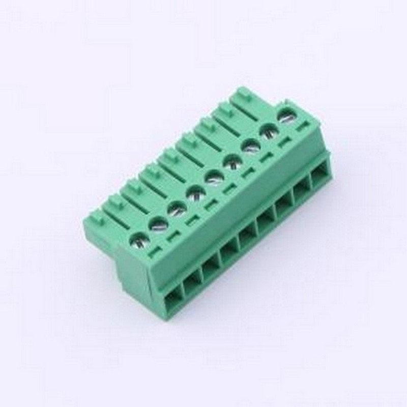 MX15EDGK-3.5-09P-GN01-Cu-Y-A 插拔式接线端子 1x9P 3.5mm 排数:
