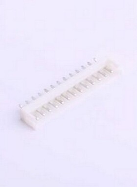 HX25005-13A 线对板针座 1x13P 间距:2.5mm 直插 白色 插件,P=2.5