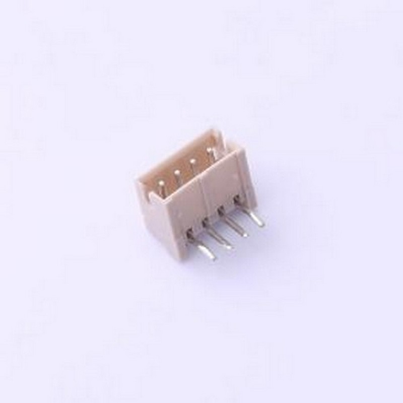 IPCW150W14NG01R 线对板针座 1x4P 间距:1.5mm 弯插 系列:ZH 灰色