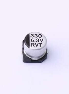 RVT0J331M0605 贴片型铝电解电容 330uF ±20% 6.3V SMD,D6.3xL5.