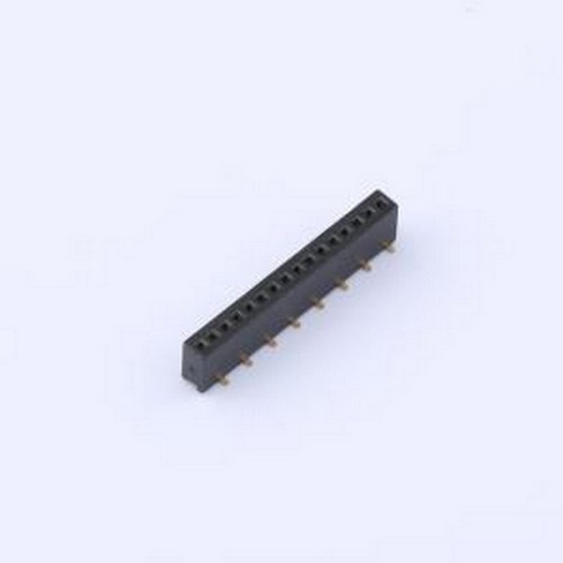 X1311FVS-16-C43D35R1 排母 间距:1.27mm 1x16P 立贴 SMD,P=1.27m