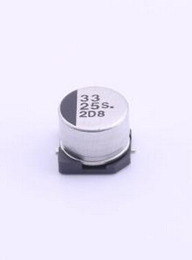 EEE1EA330AP 贴片型铝电解电容 33uF ±20% 25V SMD,D6.3xL5.4mm