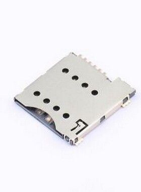 SIM202-ZYB6AH1.35 SIM卡连接器 自弹式 MicroSIM卡 卡座 SMD