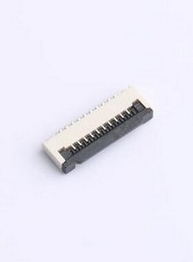 GT-F1010SR20-10SMT01 FFC/FPC连接器 翻盖式 下接 P数:10P SMD,P