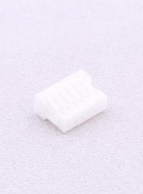 A1001HB-06PN0WNPN20G 胶壳(线对板/线对线) 1mm 1x6P 白色 P=1mm