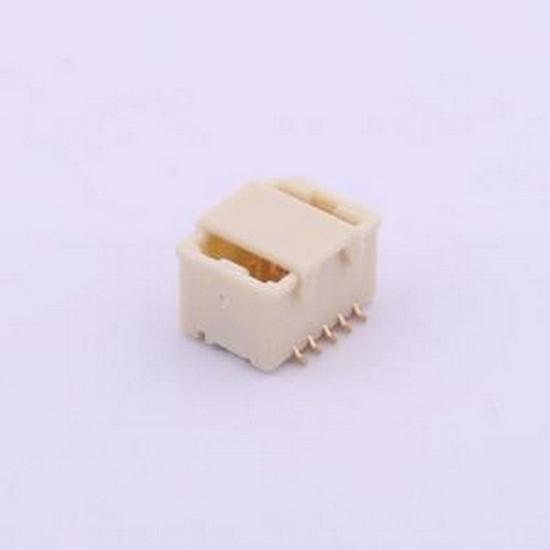 X1011WVS-2x05-9TV01 线对板针座 2x5P 间距:1mm 立贴 SMD,P=1mm