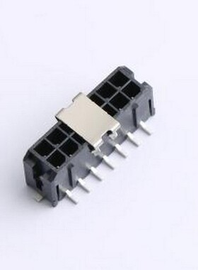 M3025VS-2x07-BK 线对板针座 MX3.0针座 2x07P LCP料 带焊片立贴