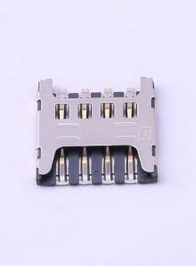 SMO-1515 SIM卡连接器 拔插式 MicroSIM卡 卡座 SMD