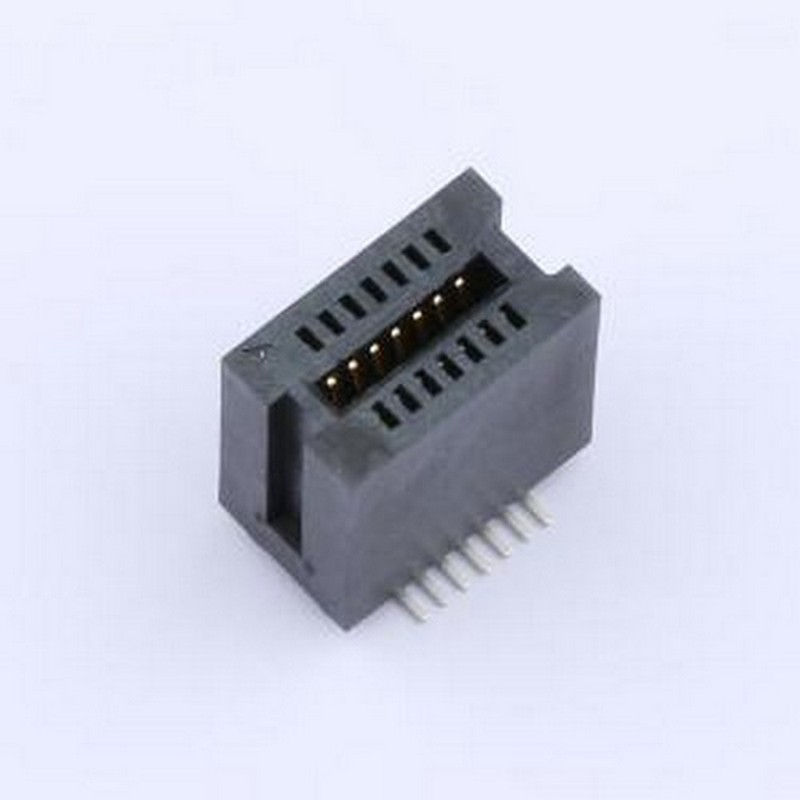 HEV14LP03BK 金手指连接器 1.27mm P数:14P SMD,P=1.27mm