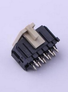 C3030WV-F-2X05PNLBT1N00L 线对板针座 2x5P 间距:3mm 直插 黑色