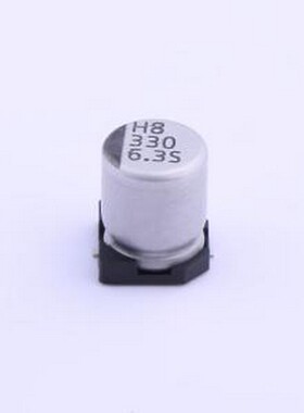 VES331M0JTR-0607 贴片型铝电解电容 330uF ±20% 6.3V SMD,D6.3x