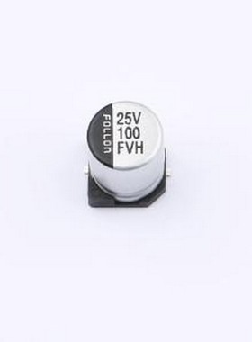 EFVH025ADA101M0677 贴片型铝电解电容 100uF ±20% 25V SMD,D6.3