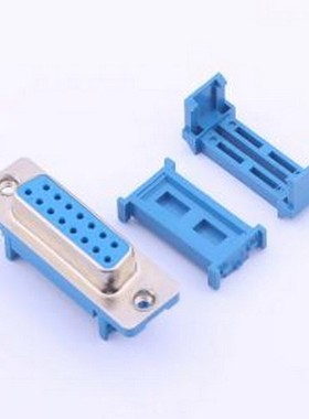FDBB02-15F0S300U1K D-Sub/VGA连接器 D-Sub 母 P数:15P 3件套