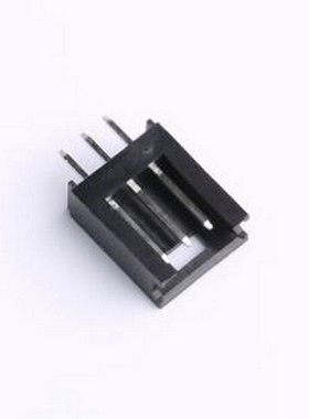 X2530WV-03-PTSN 线对板针座 1x3P 间距:2.54mm 直插 插件,P=2.54