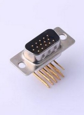 FDM1514-M0DB103K6K D-Sub/VGA连接器 D-Sub 公 P数:15P 弯插