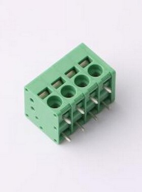 MX205R-5.0-04P-GN01-Cu-A 弹簧式接线端子 1x4P 5mm 每排P数:4