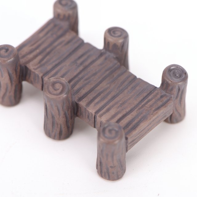 mini bridges fairy garden miniatures gnomes moss terrariums