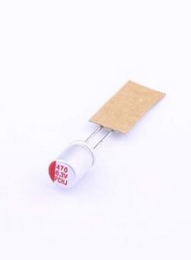 PC0J471ME080B25CRH 固态电容 470uF ±20% 6.3V 插件,D6.3xL8mm